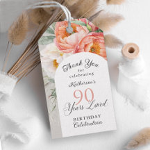 90 Anos Amado Floral Feminino 90º Aniversário
