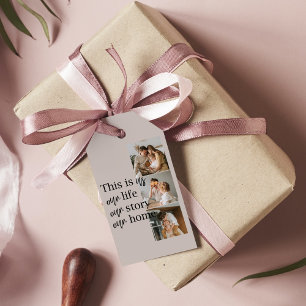 Etiqueta Para Presente A Cotação Foto e Família do Casal Moderno é ad