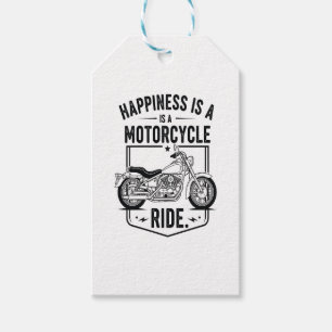 Etiqueta Para Presente A felicidade é um motocicleta Ride.jpg