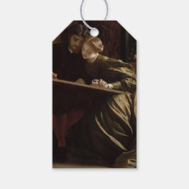 Etiqueta Para Presente A lua de mel do pintor (por Frederic Leighton)