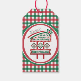 Etiqueta Para Presente A maior Festa de aniversário do mundo