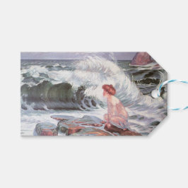 Etiqueta Para Presente A mulher e a onda (por Frantisek Kupka)