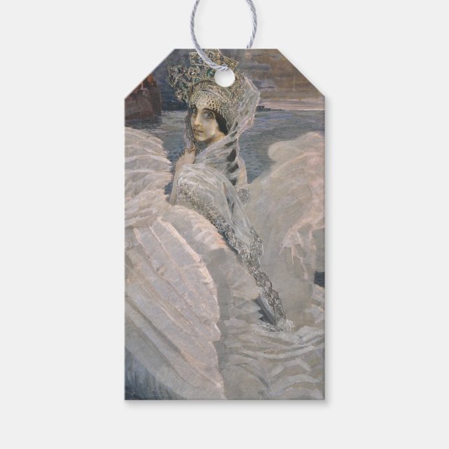 Etiqueta Para Presente A Princesa Swan (por Mikhail Vrubel) (Frente)