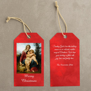Etiqueta Para Presente A Santa Família, William Bouguereau