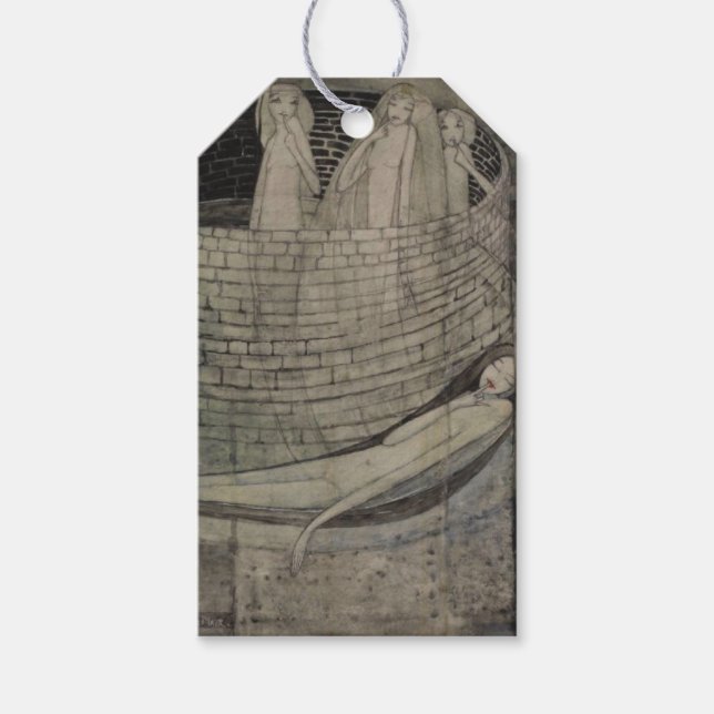 Etiqueta Para Presente A verdade está no fundo do poço (Frente)