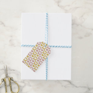 Etiqueta Para Presente Abraços e beijos