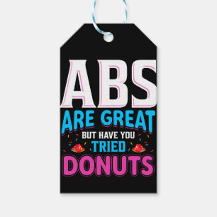 Etiqueta Para Presente Abs São Excelentes, Mas Já Tentou Rosquinhas?