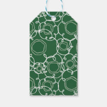 Abstract Floral Matrix (Dark Green) Fine Art