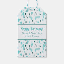 Abstrato azul personalizado, pintura em Cinza, Art