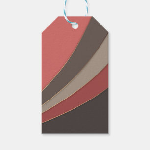 Etiqueta Para Presente Abstrato, impressão simples geométrica simples