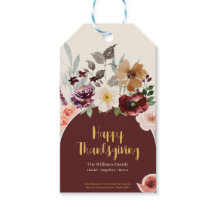 Ação de Graças Floral de Queda Elegante