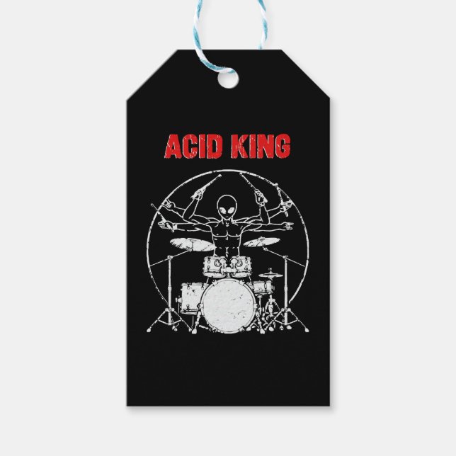 Etiqueta Para Presente Acid King (Frente)
