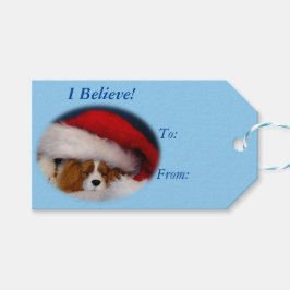 Etiqueta Para Presente "Acredito" Blenheim Cavalier Gift Tags