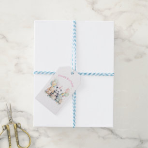 Etiqueta Para Presente Adorável Etiqueta de Presente de Aniversário de Pa