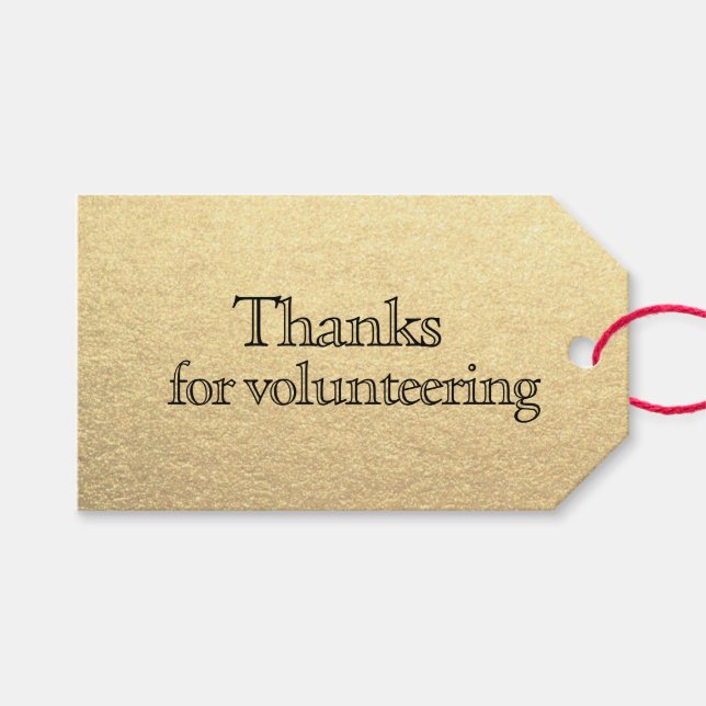 Etiqueta Para Presente Agradecimento ao Voluntário Obrigado Colega de Tra (Frente (horizontal))