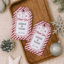 Etiqueta Para Presente Agradecimento de Natal