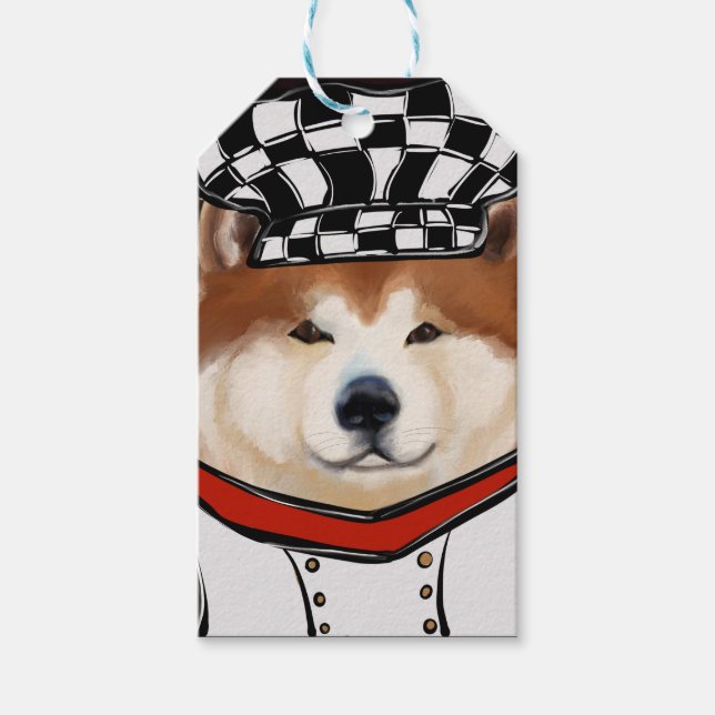 ETIQUETA PARA PRESENTE AKITA (Frente)