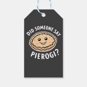 Etiqueta Para Presente Alguém Disse Pierogi Polonês?