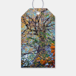 Etiqueta Para Presente Alteração das folhas