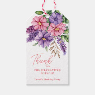 Etiqueta Para Presente Amante de flores