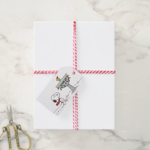 Etiqueta Para Presente Amendoins   Snoopy & Woodstock congelado