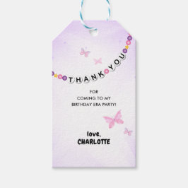 Etiqueta Para Presente Amizade Bracelet Girls Aniversário Era Obrigado