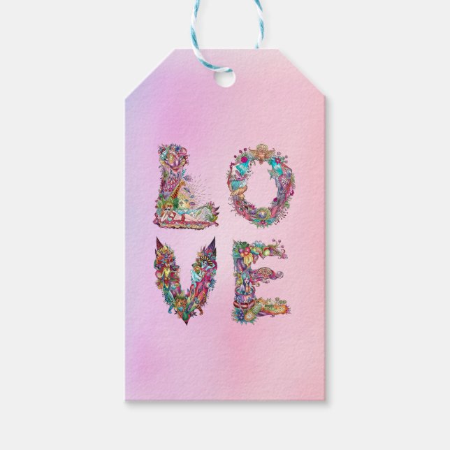 ETIQUETA PARA PRESENTE AMOR (Frente)