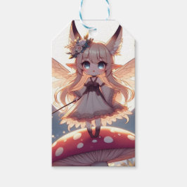 Etiqueta Para Presente Anime Girl Pixie Hippie Moon Fairy