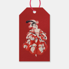 Etiqueta Para Presente Anisette Red Gift Tags