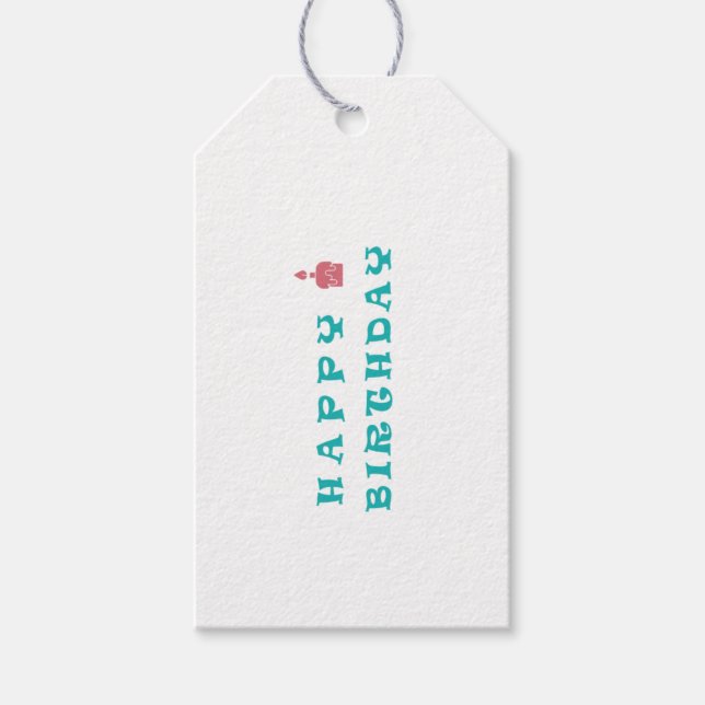 ETIQUETA PARA PRESENTE ANIVERSÁRIO (Frente)