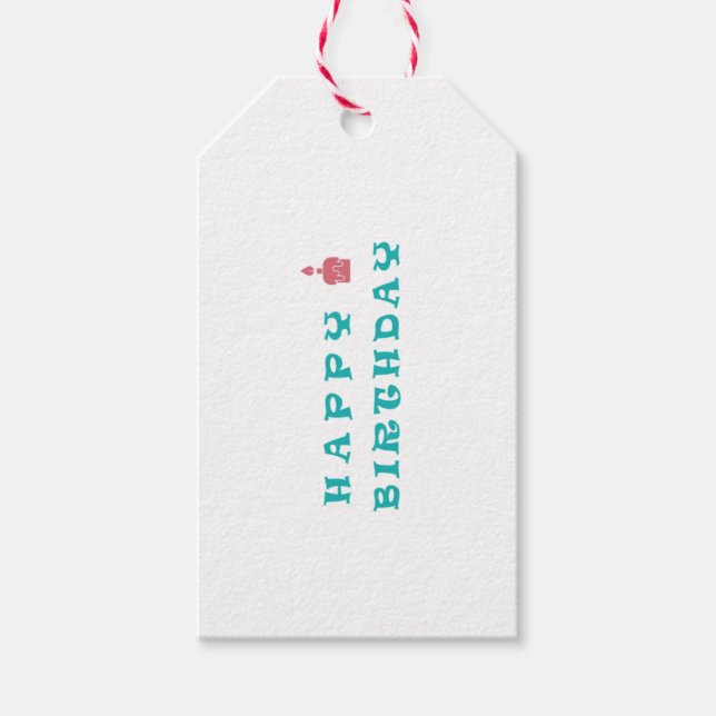 ETIQUETA PARA PRESENTE ANIVERSÁRIO (Frente)