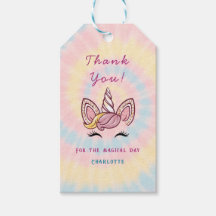 Aniversário brilhante de ouro de gravata monocórni