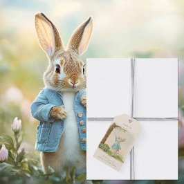 Etiqueta Para Presente Aniversário de criança e Jogo do Peter Rabbit