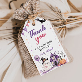 Etiqueta Para Presente Aniversário de Halloween