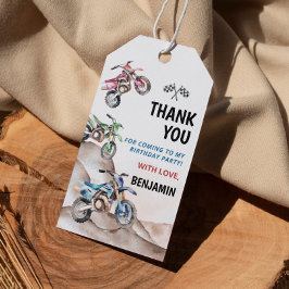 Etiqueta Para Presente Aniversário De Moto Obrigado
