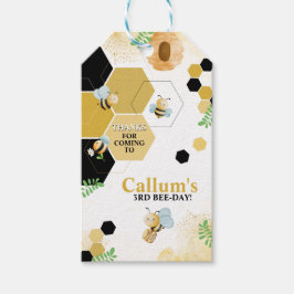 Etiqueta Para Presente Aniversário do Dia da Abelha