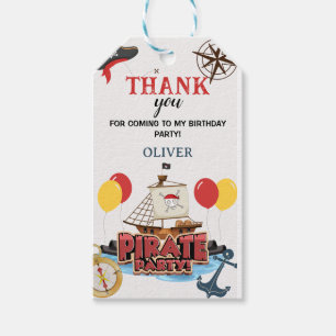 Etiqueta Para Presente Aniversário Do Mar Pirata Náutico Obrigado Tag Do 