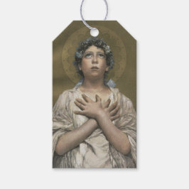 Etiqueta Para Presente Anjo de Natal