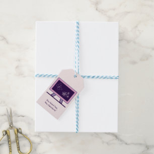 Etiqueta Para Presente Ano Novo da Escola, Novas Aventuras