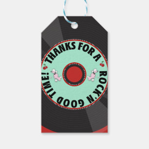 Etiqueta Para Presente Anos 50 Da Retro Record 1950 Obrigado