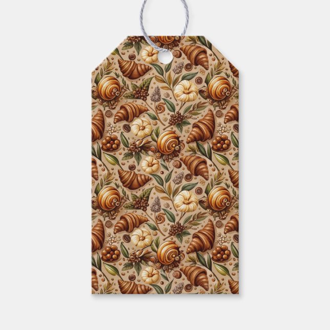 Etiqueta Para Presente Ansiando Croissants (Frente)