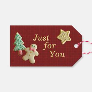 Etiqueta Para Presente Apenas Para Você, Cookie Personalizado