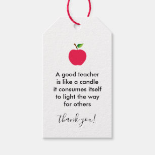 Etiqueta Para Presente Aplique Bons Professores Obrigado Apreciação