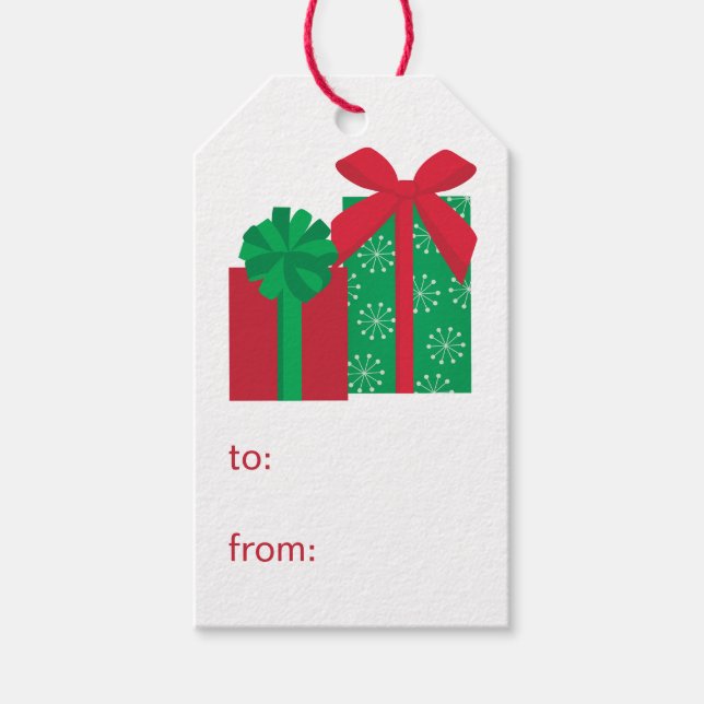 Etiqueta Para Presente Apresenta a de (Frente)