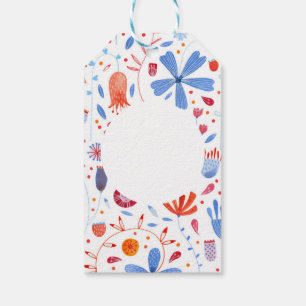 Etiqueta Para Presente Aquarela de Prlower Meadow