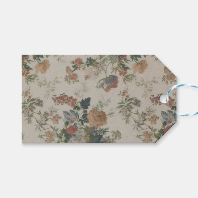 Etiqueta Para Presente Aquarela Rosa Suave – Acento de Presente Elegante (Frente (horizontal))