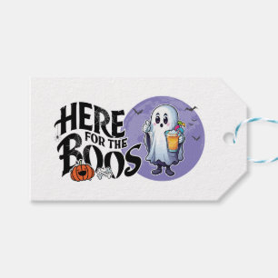Etiqueta Para Presente Aqui para os Boos   Beba e coloque seu Spook em ci