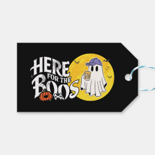 Etiqueta Para Presente Aqui para os Boos   Beba e coloque seu Spook em ci