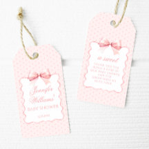 Arco rosa, fita, bebê, chá.