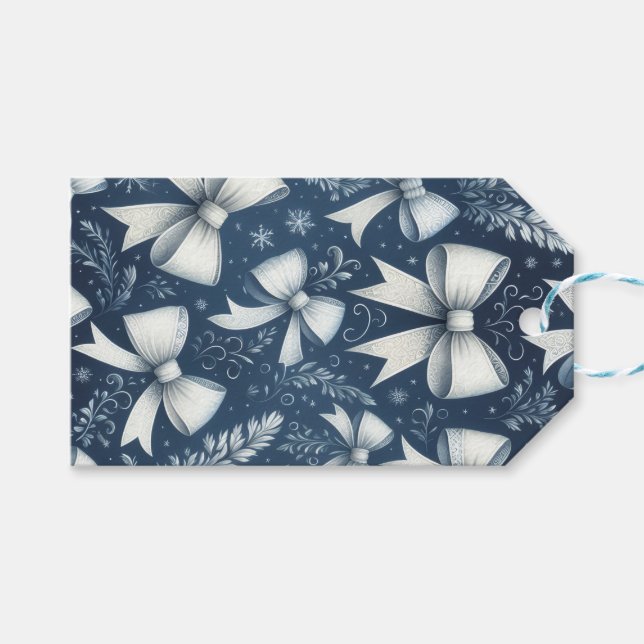 Etiqueta Para Presente Arcos de Inverno (Frente (horizontal))
